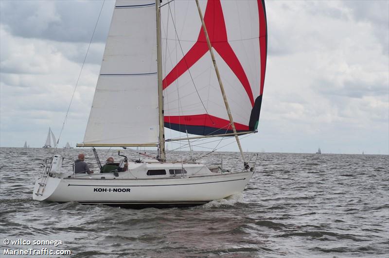 koh-i-noor (Sailing vessel) - IMO , MMSI 244830873, Call Sign PA6895 under the flag of Netherlands