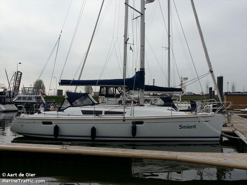 smient (Sailing vessel) - IMO , MMSI 244850536, Call Sign PA5281 under the flag of Netherlands