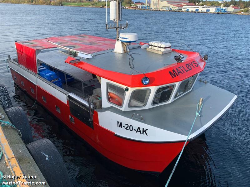 matloysa (Fishing vessel) - IMO , MMSI 257023530, Call Sign LH2059 under the flag of Norway