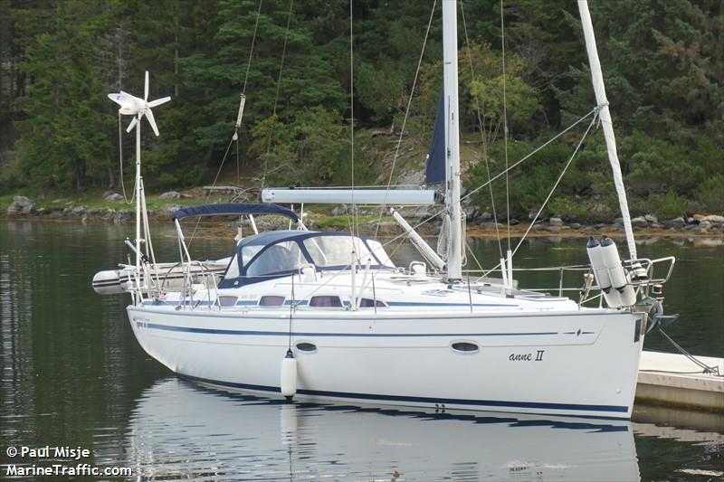 anne ii (Pleasure craft) - IMO , MMSI 258086440, Call Sign LG3564 under the flag of Norway