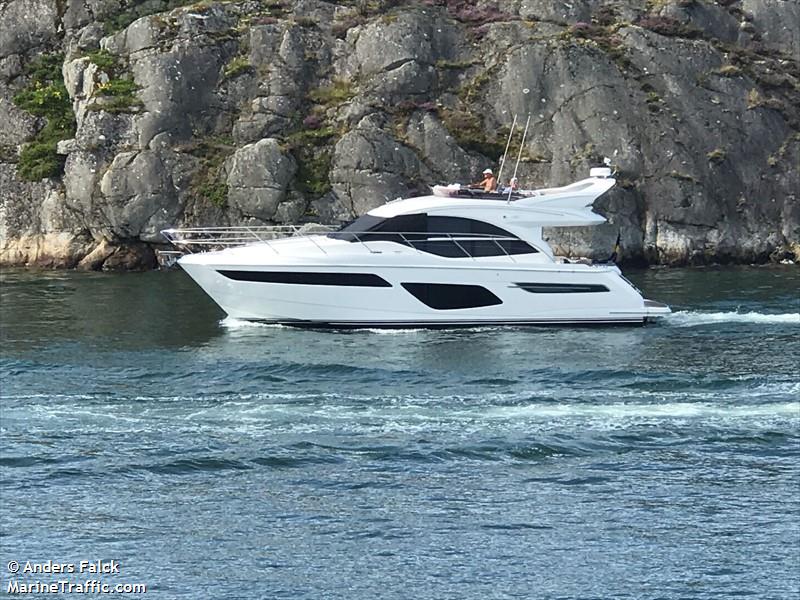not for sail (Pleasure craft) - IMO , MMSI 265834820 under the flag of Sweden