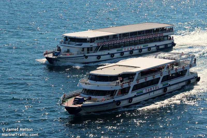 buyuk yesilada (Passenger ship) - IMO , MMSI 271010310, Call Sign TC9383 under the flag of Turkey
