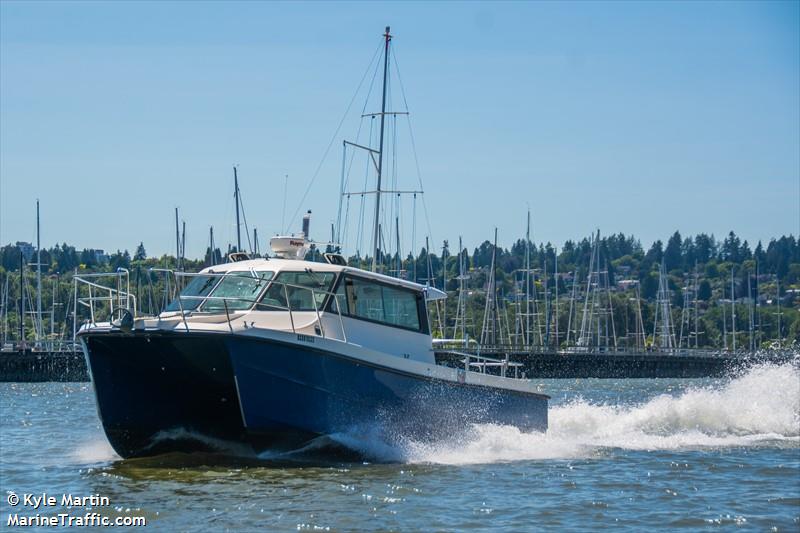 blue peter ii (Pleasure craft) - IMO , MMSI 316044278 under the flag of Canada