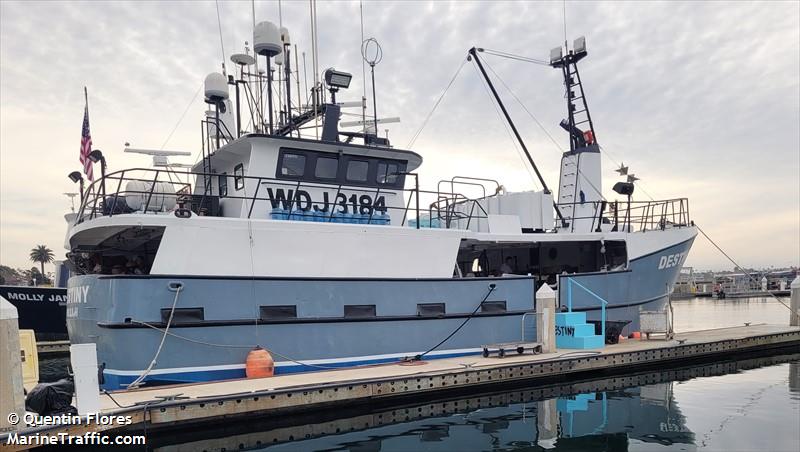 destiny (Fishing vessel) - IMO , MMSI 367765630, Call Sign WDJ3184 under the flag of United States (USA)