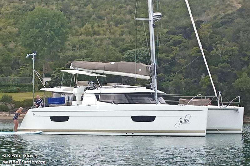 julia (Sailing vessel) - IMO , MMSI 367786830, Call Sign WDJ5355 under the flag of United States (USA)