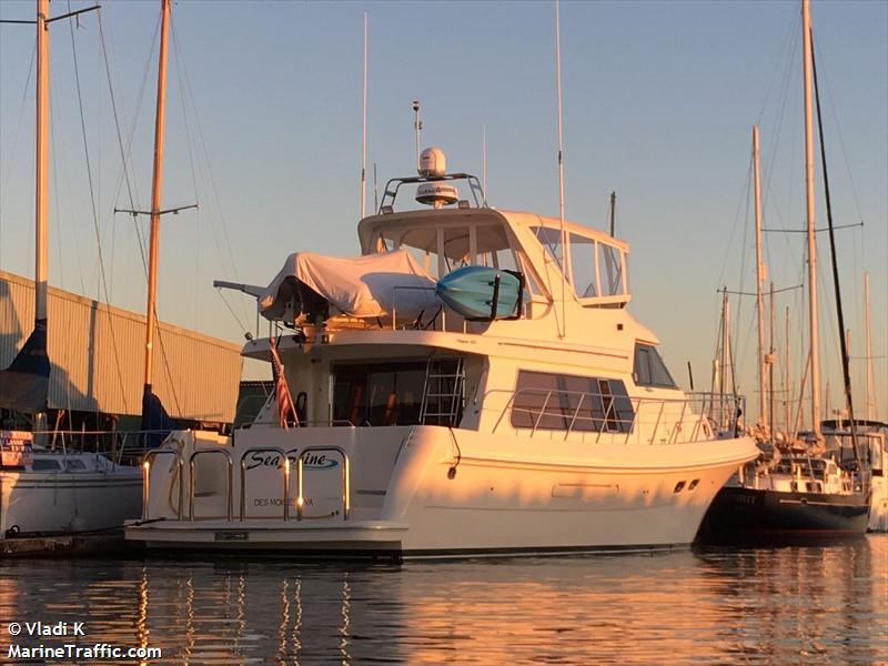 seashine (Pleasure craft) - IMO , MMSI 367789410 under the flag of United States (USA)
