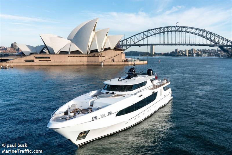evolution 1 (Pleasure craft) - IMO , MMSI 503566000, Call Sign 29206QB under the flag of Australia