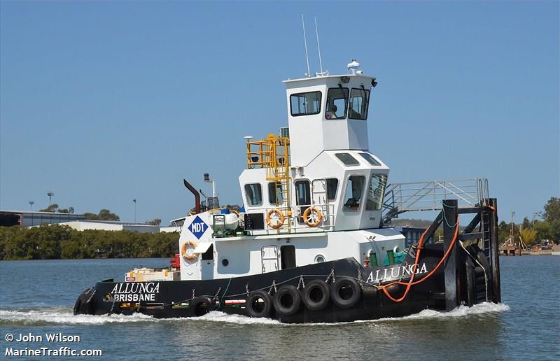 allunga (Tug) - IMO , MMSI 503653300, Call Sign VHEJ under the flag of Australia