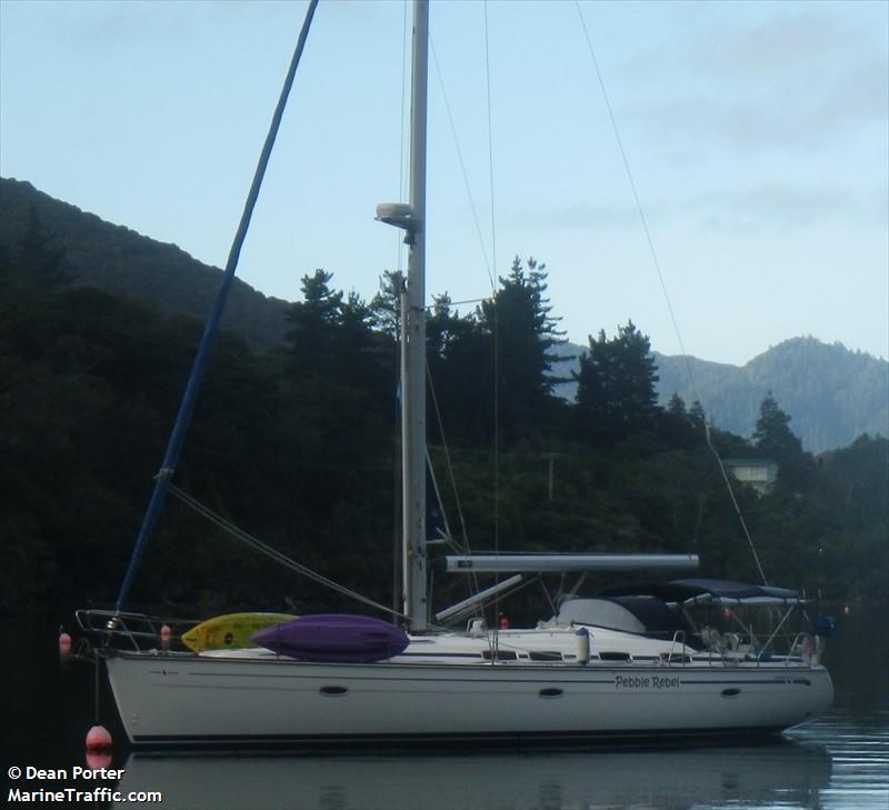 pebbles (Sailing vessel) - IMO , MMSI 512004081, Call Sign ZM2200 under the flag of New Zealand