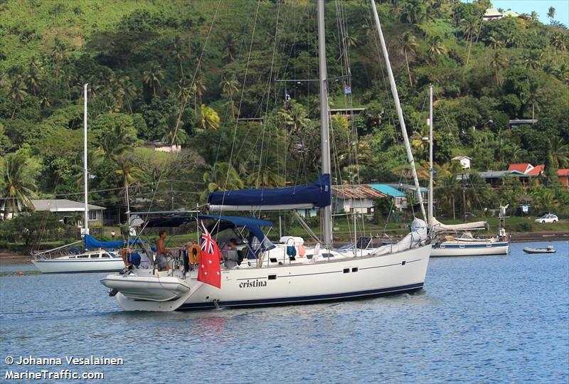 s y cristina (Sailing vessel) - IMO , MMSI 512006081, Call Sign ZME2368 under the flag of New Zealand