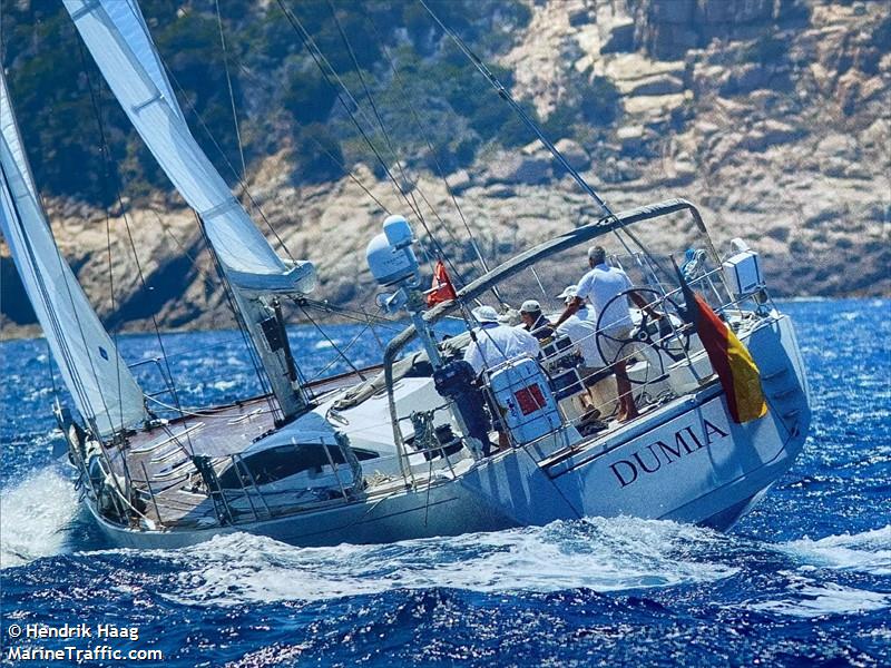 dumia (Sailing vessel) - IMO , MMSI 211711580, Call Sign DOXA under the flag of Germany