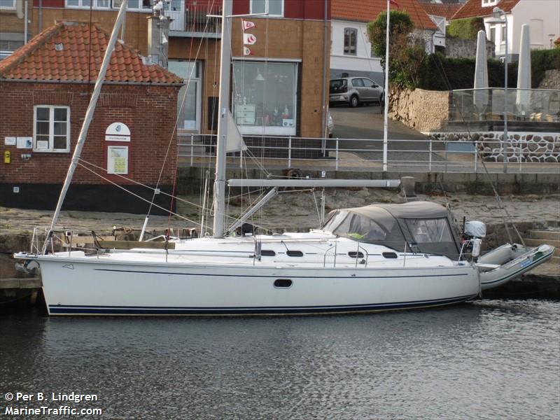 sia (Sailing vessel) - IMO , MMSI 219026448, Call Sign XPH5155 under the flag of Denmark
