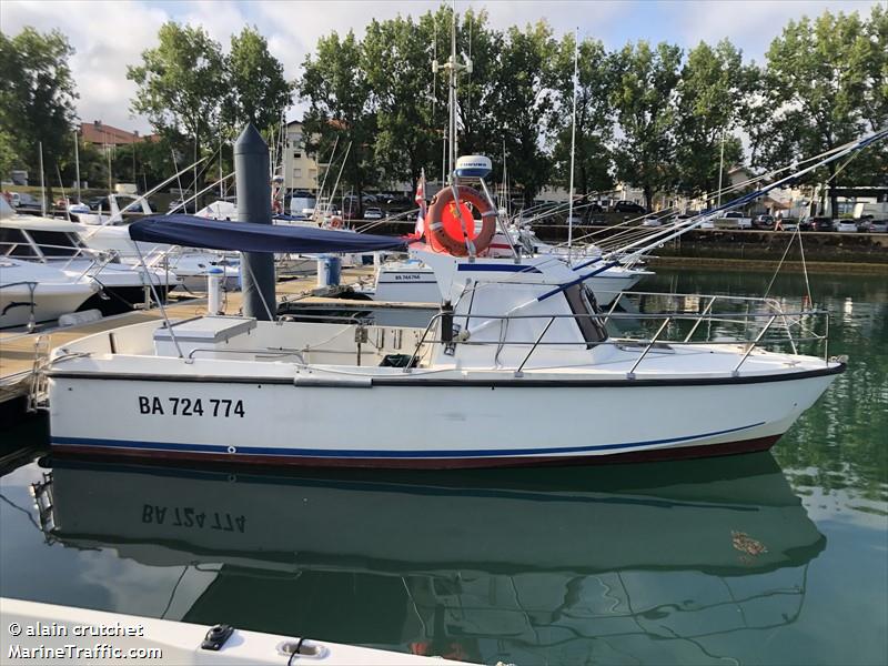lagunak (Pleasure craft) - IMO , MMSI 227060020, Call Sign FQ4894 under the flag of France