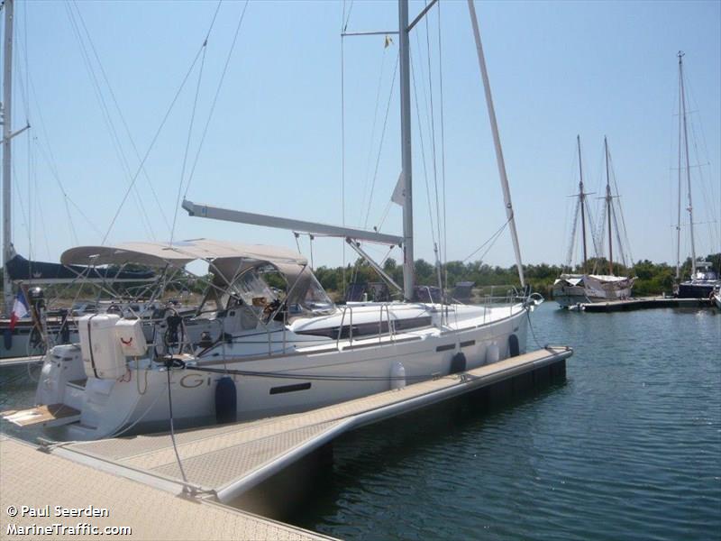 gi-pi (Sailing vessel) - IMO , MMSI 227140740, Call Sign FAA6221 under the flag of France