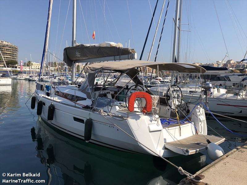 sam boat (Sailing vessel) - IMO , MMSI 227452470, Call Sign FAD9967 under the flag of France