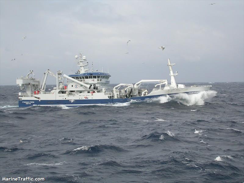 finnur fridi (Fishing Vessel) - IMO 9279238, MMSI 231307000, Call Sign XPXP under the flag of Faeroe Islands