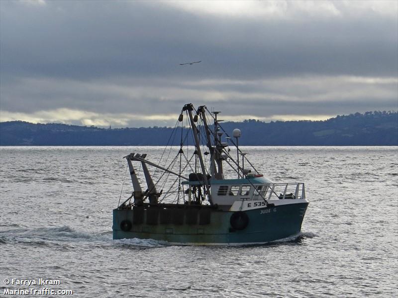 judi g (Fishing vessel) - IMO , MMSI 232018707, Call Sign MEBZ6 under the flag of United Kingdom (UK)