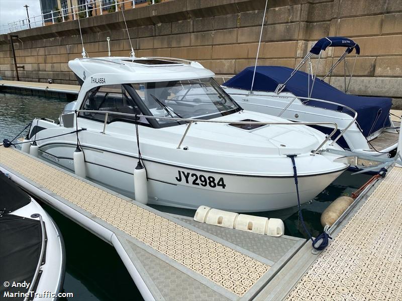 etaile de me (Pleasure craft) - IMO , MMSI 232028578, Call Sign MHQU3 under the flag of United Kingdom (UK)
