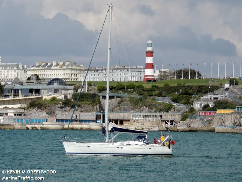 silhouette (Sailing vessel) - IMO , MMSI 235028835, Call Sign MJSF3 under the flag of United Kingdom (UK)