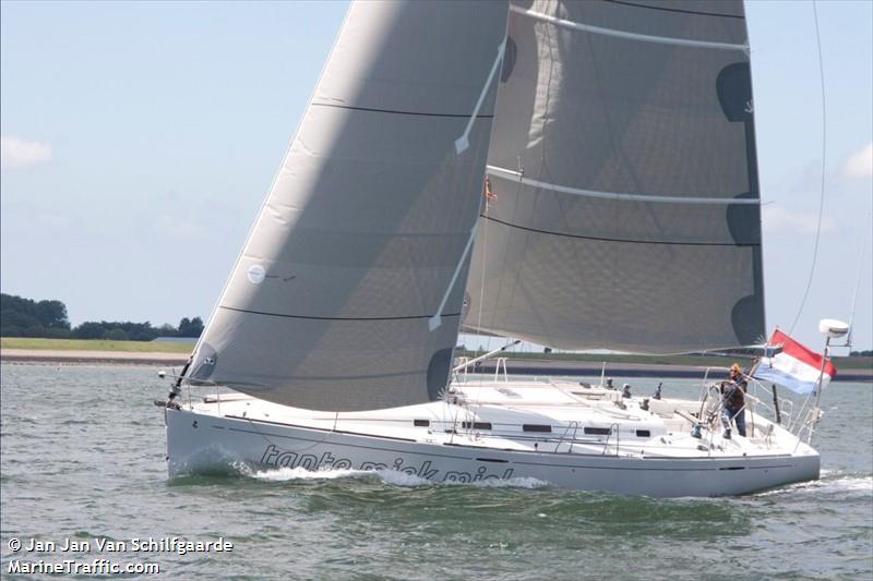 tante miek miek (Sailing vessel) - IMO , MMSI 244012771, Call Sign PD6575 under the flag of Netherlands