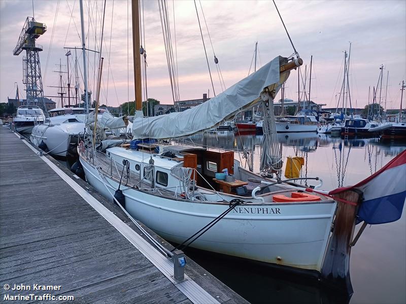 nenuphar (Pleasure craft) - IMO , MMSI 244022863, Call Sign PA2131 under the flag of Netherlands