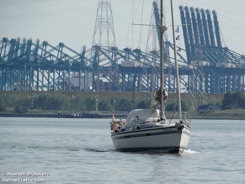 b-square (Sailing vessel) - IMO , MMSI 244075478, Call Sign PG6757 under the flag of Netherlands