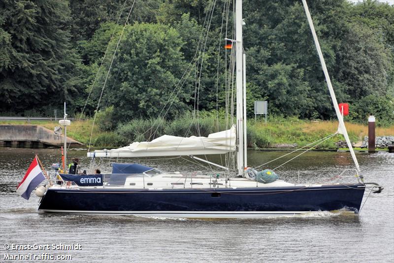 emma (Sailing vessel) - IMO , MMSI 244110243, Call Sign PG6623 under the flag of Netherlands