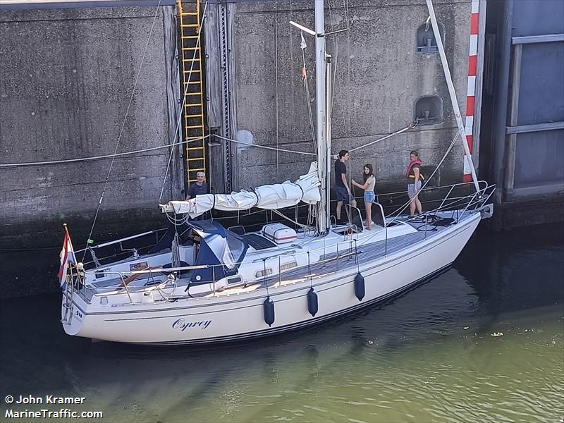 osprey (Pleasure craft) - IMO , MMSI 244615219, Call Sign PC5685 under the flag of Netherlands