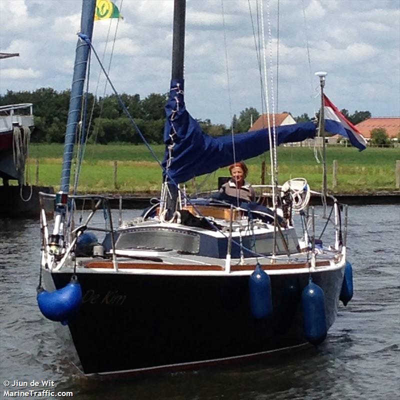 de kim (Pleasure craft) - IMO , MMSI 244780941, Call Sign PB2023 under the flag of Netherlands