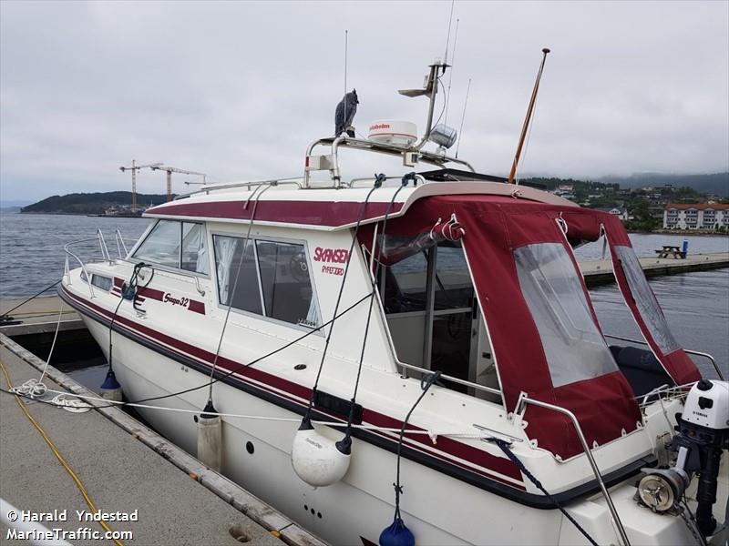skansen (Pleasure craft) - IMO , MMSI 257721410, Call Sign LD5661 under the flag of Norway
