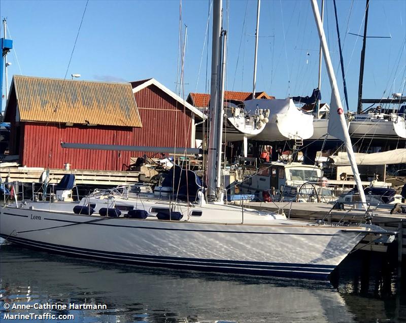 lova (Pleasure craft) - IMO , MMSI 265552980, Call Sign SE9222 under the flag of Sweden