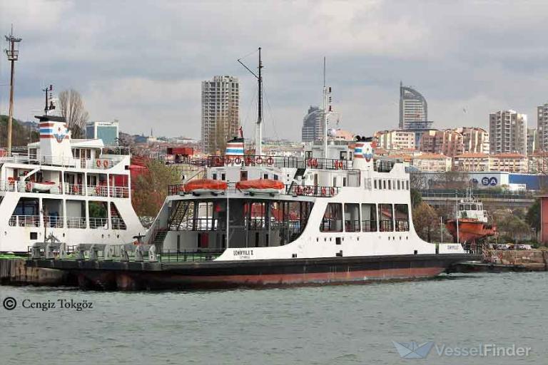 demiryolu-ii (Cargo ship) - IMO , MMSI 271010189, Call Sign TC7829 under the flag of Turkey