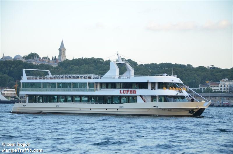 lufer-6 (Pleasure craft) - IMO , MMSI 271040033, Call Sign TCA2508 under the flag of Turkey