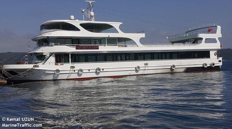 tosun pasa (Pleasure craft) - IMO , MMSI 271043797, Call Sign TCA3101 under the flag of Turkey