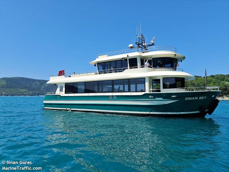 sinan bey (Pleasure craft) - IMO , MMSI 271047708, Call Sign TCA5949 under the flag of Turkey