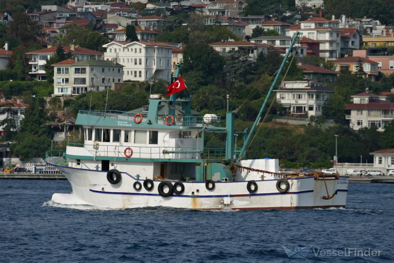 muhammed 1 (Fishing vessel) - IMO , MMSI 271073187, Call Sign TCA4318 under the flag of Turkey