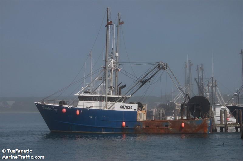 thunder bay (Fishing vessel) - IMO , MMSI 367426660, Call Sign WDF2257 under the flag of United States (USA)
