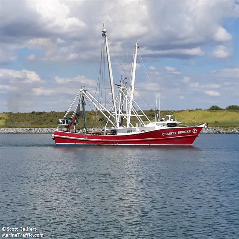 chasitybrooke (Fishing vessel) - IMO , MMSI 367705010, Call Sign WDI5085 under the flag of United States (USA)