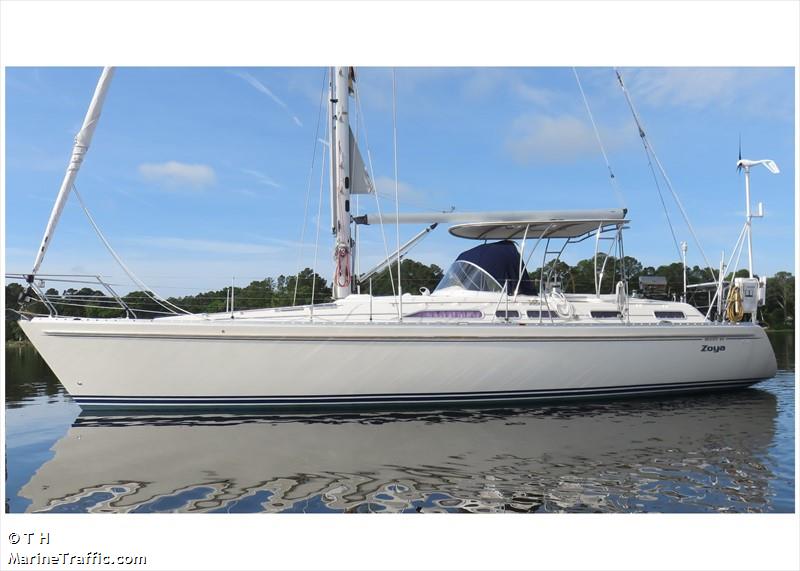 zoya (Sailing vessel) - IMO , MMSI 368126530, Call Sign WDL3939 under the flag of United States (USA)