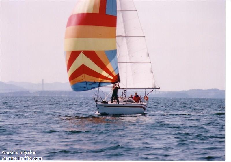 yacht asuka (Sailing vessel) - IMO , MMSI 431003532, Call Sign ASUKA under the flag of Japan