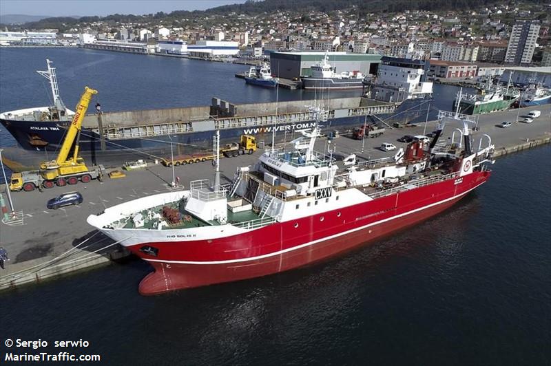 rio solis ii (Fishing Vessel) - IMO 8702317, MMSI 770576106, Call Sign CXXV under the flag of Uruguay