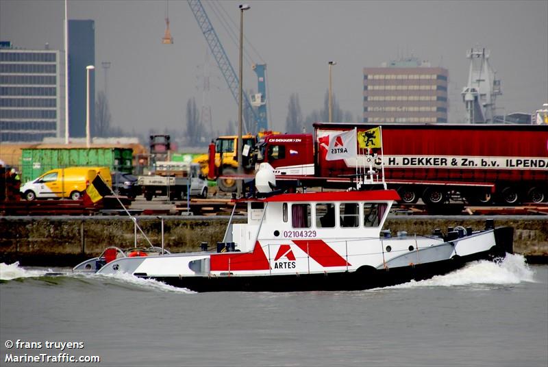 manon (Other type) - IMO , MMSI 205521890, Call Sign OT5218 under the flag of Belgium