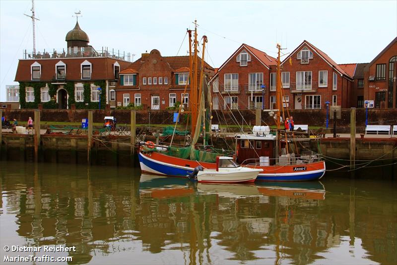 anna 1 (Fishing vessel) - IMO , MMSI 211498000, Call Sign DDFS under the flag of Germany