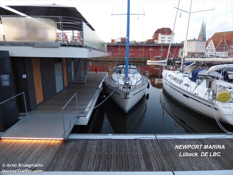 blue ribbon (Pleasure craft) - IMO , MMSI 211576280, Call Sign DG6004 under the flag of Germany