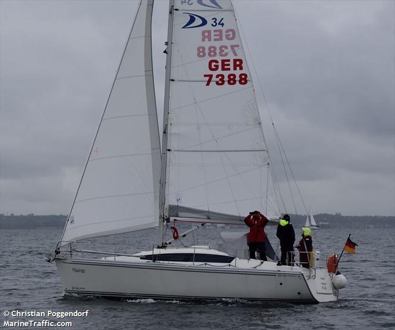 mawingo (Sailing vessel) - IMO , MMSI 211723280, Call Sign DC8817 under the flag of Germany