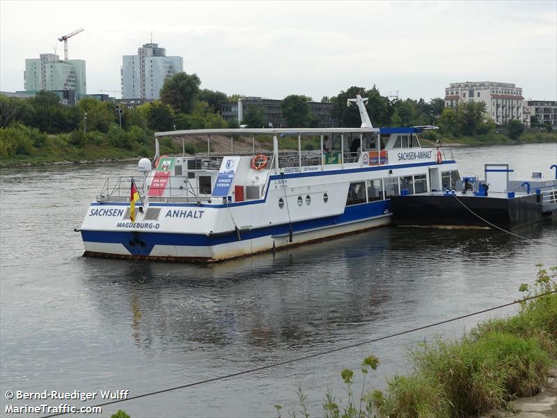 sachsen anhalt (Passenger ship) - IMO , MMSI 211759530, Call Sign DC4344 under the flag of Germany