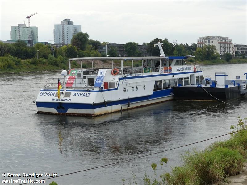 sachsen anhalt (-) - IMO , MMSI 211759530, Call Sign DC4344 under the flag of Germany