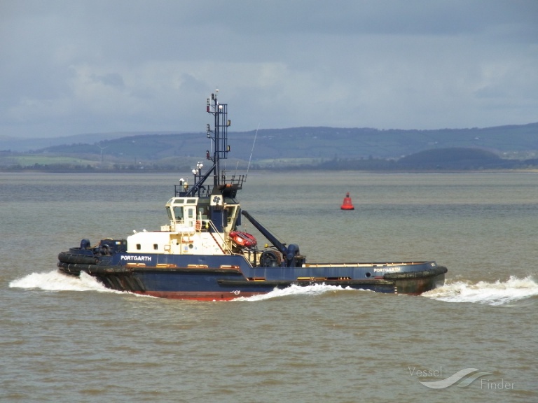 portgarth (Tug) - IMO 9067685, MMSI 213447000, Call Sign 4LSL2 under the flag of Georgia