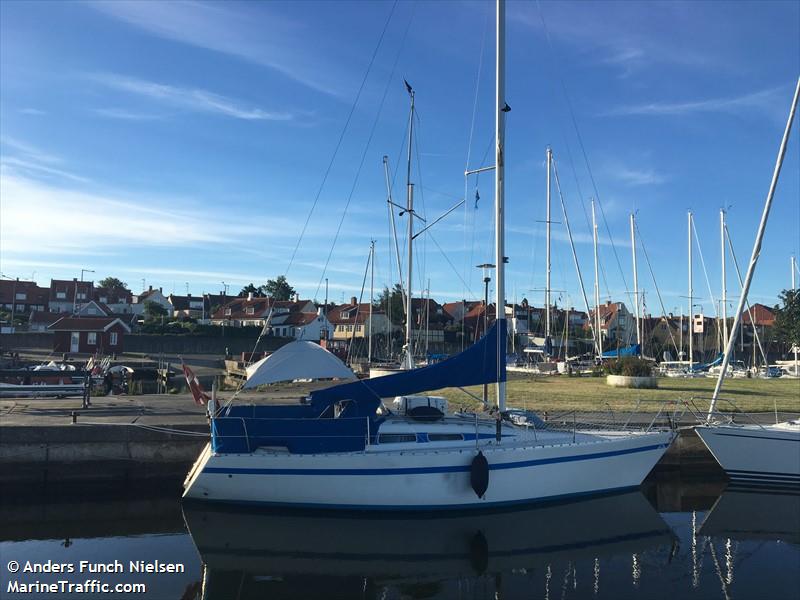 otiari (Sailing vessel) - IMO , MMSI 219018855, Call Sign XPE5616 under the flag of Denmark