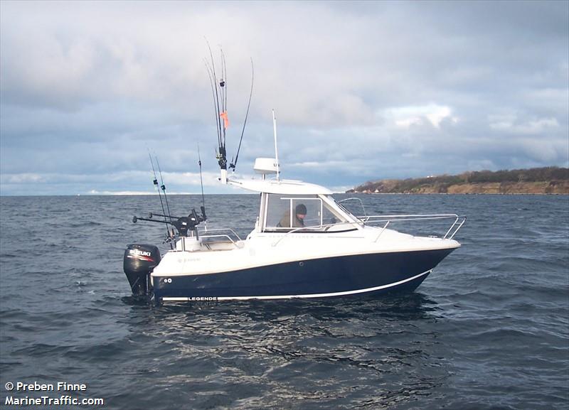 lillefod (Pleasure craft) - IMO , MMSI 219023913, Call Sign XPH2815 under the flag of Denmark